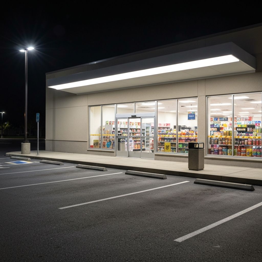 Chain c-store LED interior & exterior lighting upgrade