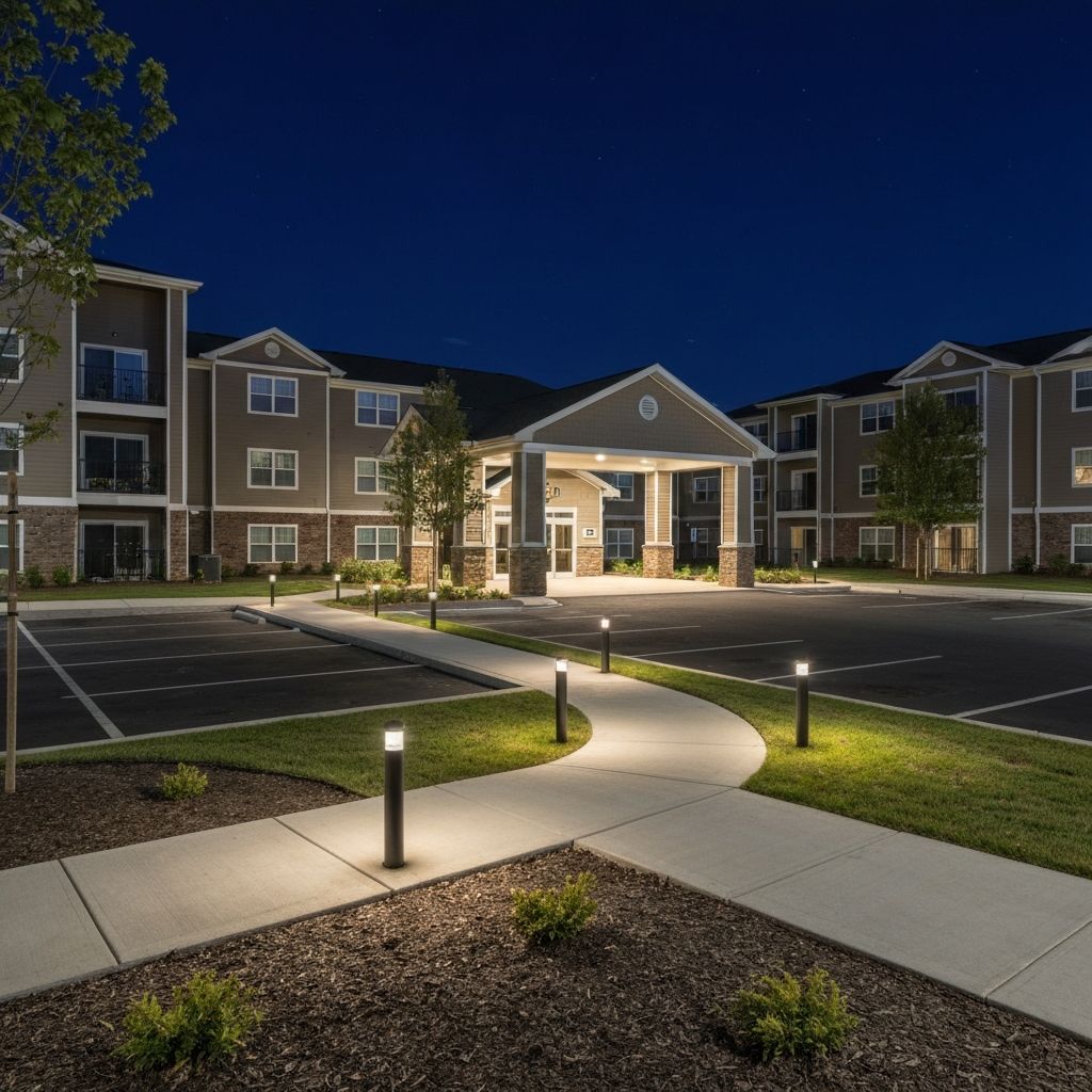 Multi-property LED common area retrofit