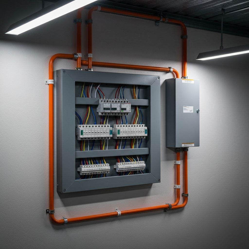 Subpanel addition for equipment expansion