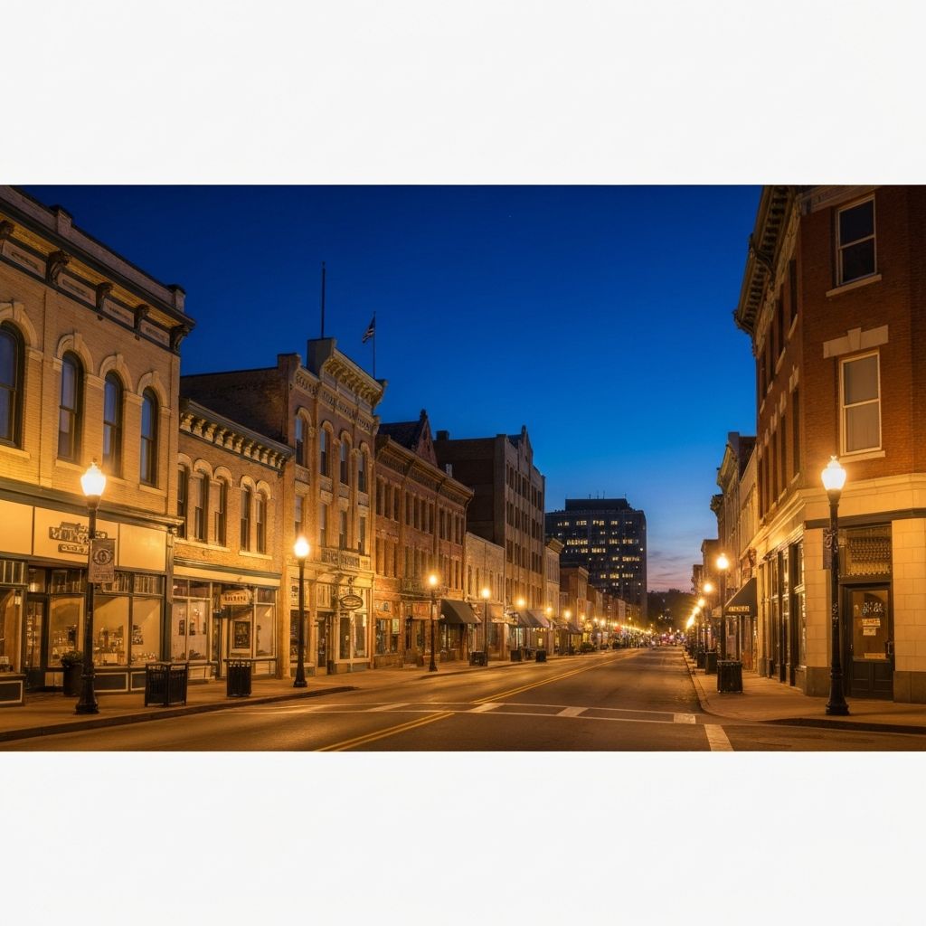Retail center parking lot lighting upgrade